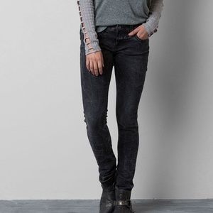 Buckle Black Washed black skinny